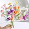 Dollin&Dockin 2-Piece Hand-Knitted Crochet Freesia Flowers, Lilac view 2