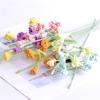 Dollin&Dockin 2-Piece Hand-Knitted Crochet Freesia Flowers, Lilac view 3