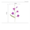 Dollin&Dockin 2-Piece Hand-Knitted Crochet Freesia Flowers, Lilac view 4