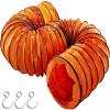 PVC Warm Air Duct Hose, 5 m, 200 mm Diameter view 1