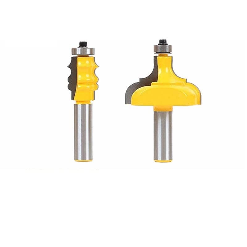 2-Piece 1/2-Inch Shank Picture Frame Router Bit Set
