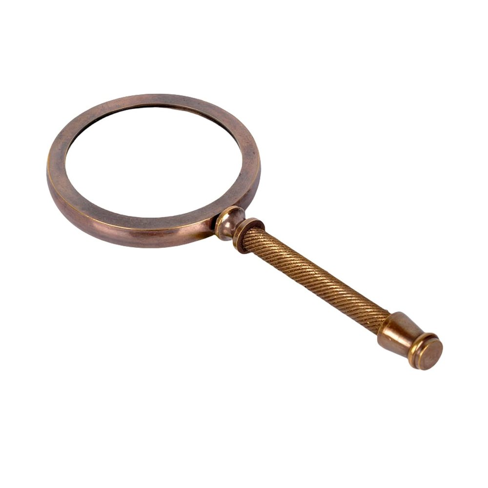 YIORYO 10x Handheld Magnifying Glass for Seniors, 8 cm Optical Glass Lens