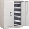 Filing Cabinet with 36 Drawers and Door view 1