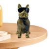 French Bulldog Statue, Modern Resin Dog Figurine view 1