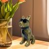 French Bulldog Statue, Modern Resin Dog Figurine view 3