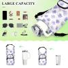 linqin Water Bottle Holder with Blue Hydrangea Floral Pattern view 4