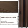 PVC Folding Interior Door with Vintage Wood Grain, 29 x 80 in view 4