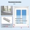 Generic Indow Sills Countertop Cover, Replacement Window Sill Protector, Marble-Style Window Sill Cover (110 x 15 cm / 43.3 x 5.9 in) view 2