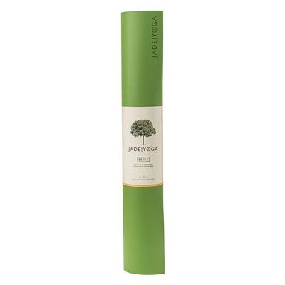 Jade Yoga Mat, Natural Rubber, 180.3 cm, 5 mm