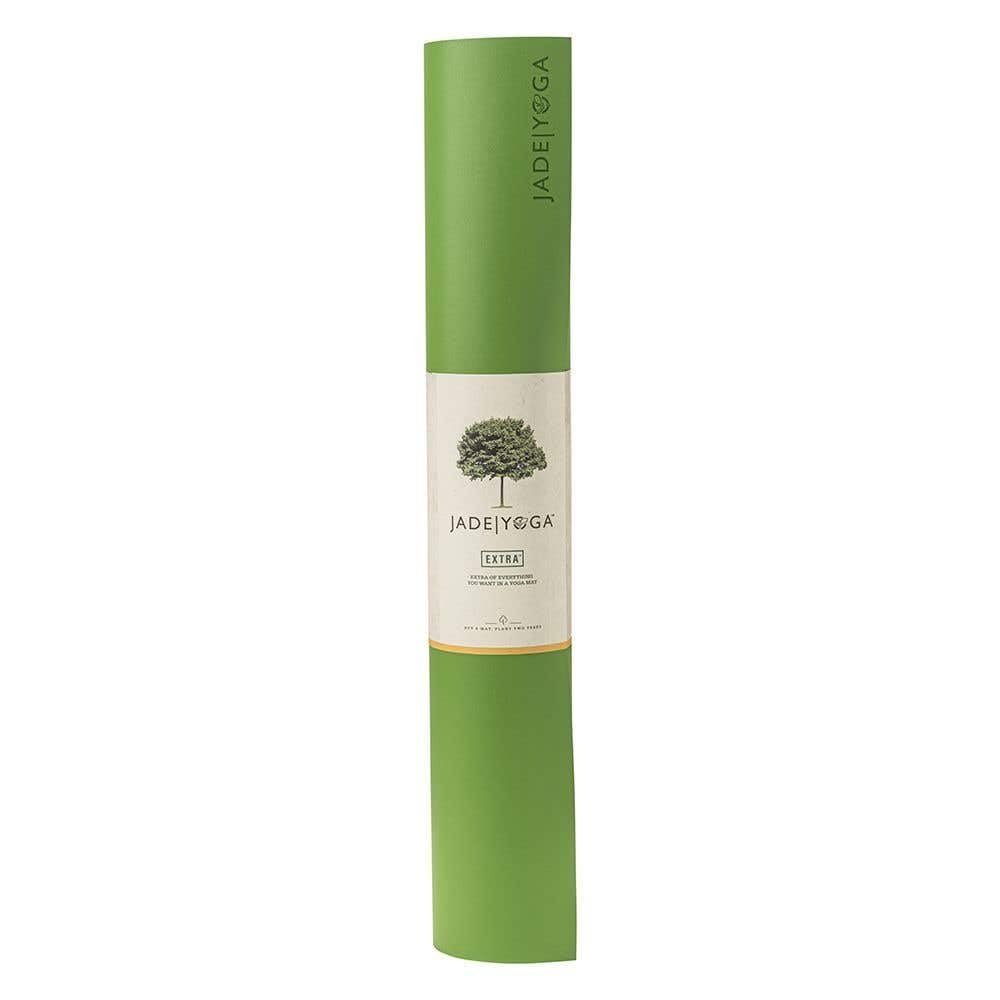 Jade Yoga Mat, Natural Rubber, 180.3 cm, 5 mm