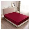 YGLEEULI Satin Fitted Sheet, Queen, Deep Pocket, Brown, 198 x 203 x 30 cm view 2