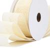 yuwqqoajv Thin Burlap Ribbon for Crafts, Yellow view 4