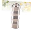 OHPHCALL Titanium Pill Case with Key Ring, 1 Compartment view 3