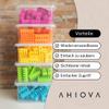 AHIOVA 6-Pack Small Storage Boxes with Lids, 4 L, 26.5 x 19.5 x 12.5 cm view 4