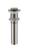 Black Universal Pop-Up Sink Drain Stopper view 1