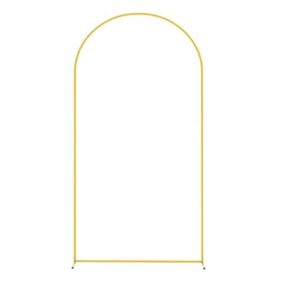 Gold Wedding Arch Backdrop, Metal Frame, 5 ft (150 cm)