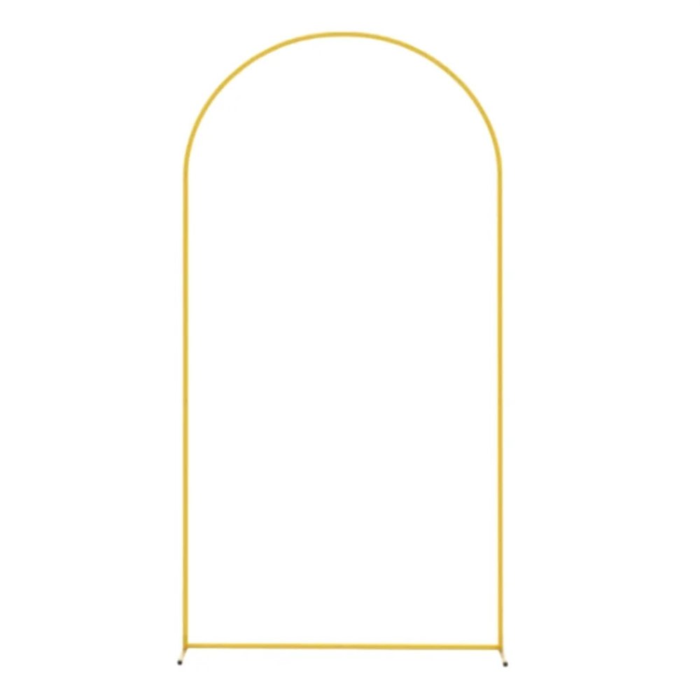 Gold Wedding Arch Backdrop, Metal Frame, 5 ft (150 cm)