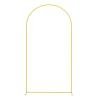 Gold Wedding Arch Backdrop, Metal Frame, 5 ft (150 cm) view 1