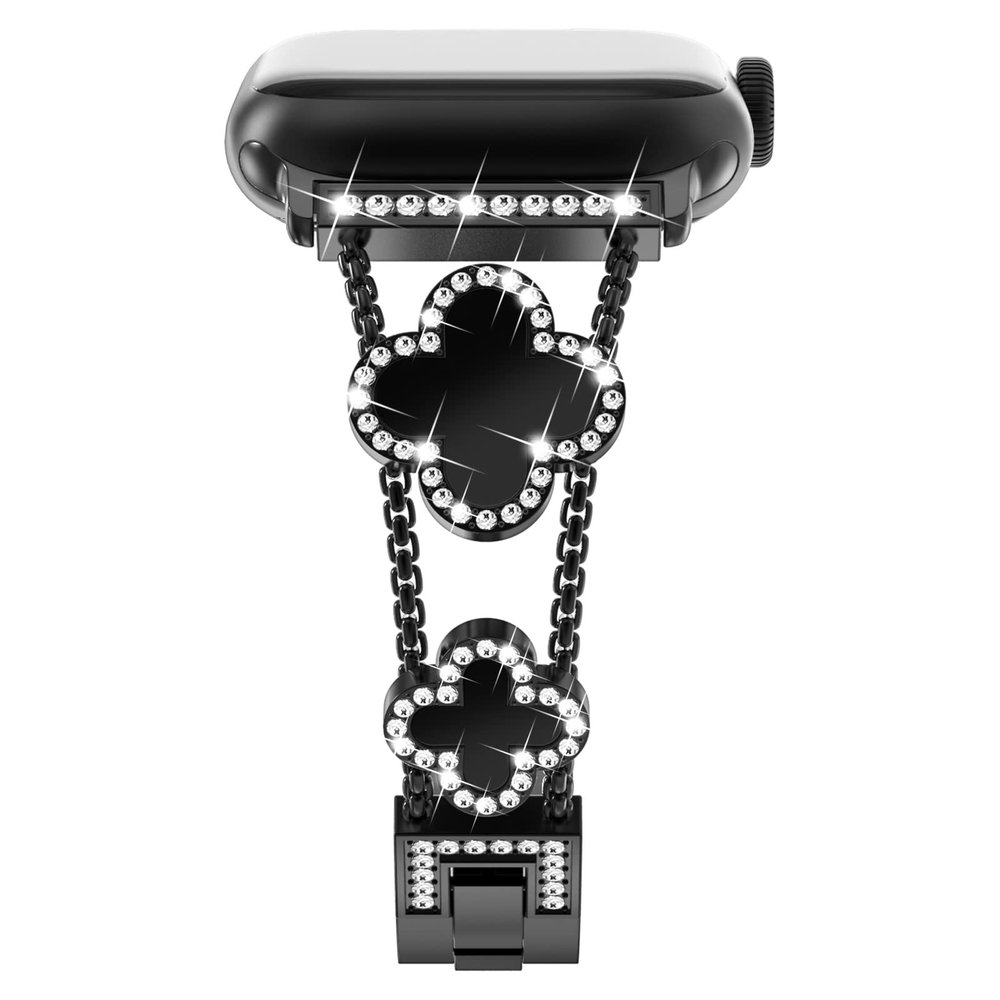 NewWays Bling Band for Apple Watch 38mm/40mm/41mm/42mm, Black