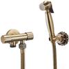 Handheld Bidet Sprayer for Toilet, Brass Cloth Diaper Sprayer Set, Wall-Mounted Green Bronze Sprayer with 150 cm Hose, Type A view 1