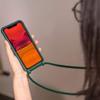 Ququcheng Case Compatible with iPhone 16 Pro 6.3", Red, with Adjustable Crossbody Strap view 4