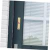 Set of Two Gold Mezuzah Decorations with Scrolls view 4