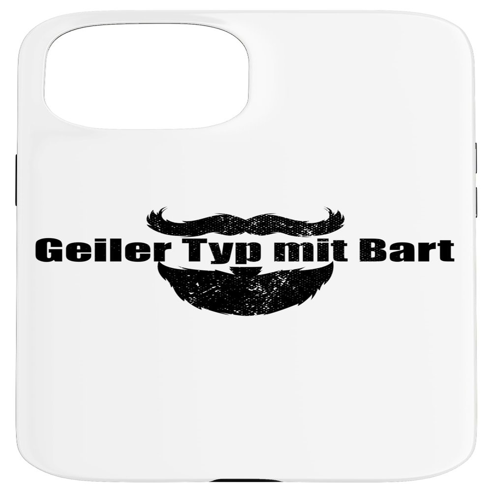 Cool Bearded Guy Case for iPhone 15
