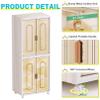 GXXINGIN 600-Liter Portable Wardrobe with Doors view 4