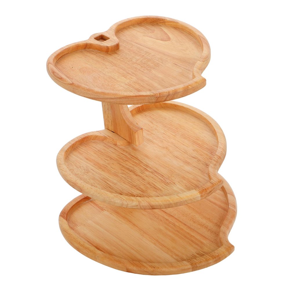 Cabilock Heart-Shaped 3-Tier Cupcake Stand