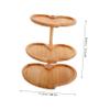 Cabilock Heart-Shaped 3-Tier Cupcake Stand view 2