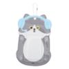 DIYEAH Cute Cartoon PVC Card Holder with Keychain view 1