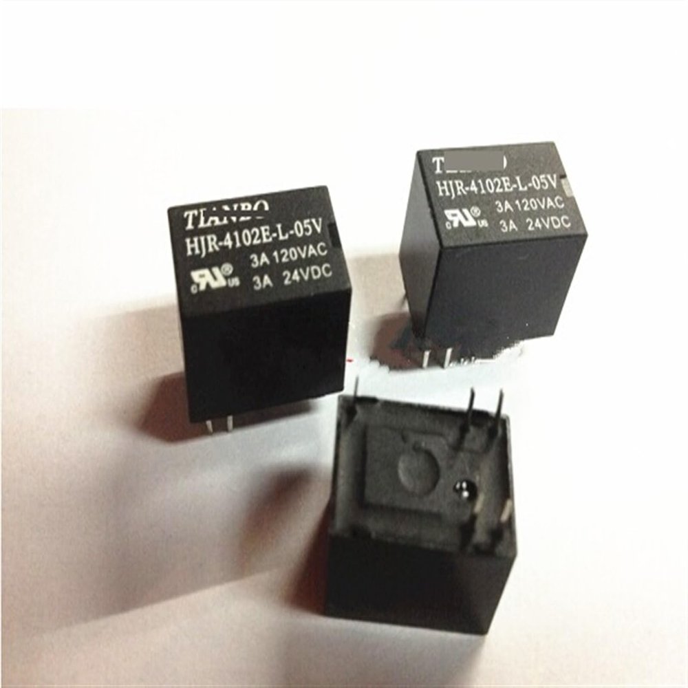 HJR-4102E-L-05V / HJR-4102E-L-5VDC / HJR-4102E, 5V, 5VDC, DC5V, 3A, 1 Piece