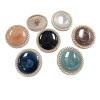 ZWCSHUU Vintage Buttons, 6-Piece Gold Pearl Women's Buttons, 25 mm view 2