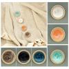 ZWCSHUU Vintage Buttons, 6-Piece Gold Pearl Women's Buttons, 25 mm view 4