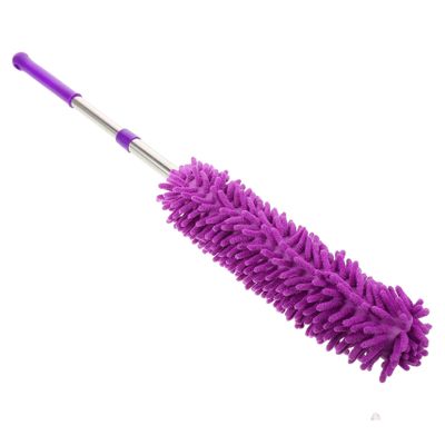 Cabilock Chenille Dust Duster, Washable, with Extendable Stainless Steel Handle