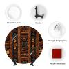 DWVTFSM Traditional African Design Decorative Plate with Stand, 10 in view 4