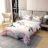 Floral Hummingbird 100% Natural Cotton 155 x 220 cm Duvet Cover Set view 3