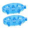 OFFSCH 10-Piece Blue Plastic Melon Holders with Stackable Design view 1