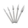 5-Piece Wood Carving and Engraving Bit Set, 3–8 mm, 3 mm Shank view 1
