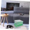 Cabilock Footstool Sofa with Removable, Washable Cotton-Linen Cover, Compact and Comfortable, Random Color view 3