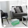 Cabilock Footstool Sofa with Removable, Washable Cotton-Linen Cover, Compact and Comfortable, Random Color view 4