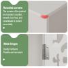 Modern Radiator Cover Cabinet with Doors and Shelves view 3