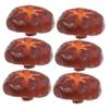 MAGICLULU 6-Piece PVC Artificial Mushroom Decorations for Kitchen and Parties view 1