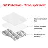 Oven Mitts and Pot Holders, 3-Piece Sunflower Set, Insulated Microwave and Cooking Gloves, Non-Slip Hot Pads for Cooking, Baking, and Grilling view 4