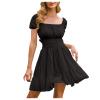 Women's Pirate Costume Dress, Short-Sleeve Mini Victorian Style view 1