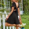 Women's Pirate Costume Dress, Short-Sleeve Mini Victorian Style view 2