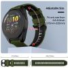 FFHAO 22 mm Quick-Release Silicone Replacement Band for Garmin Forerunner 265/255, vívoactive 4, Venu 3/2, Agate view 4