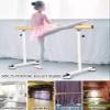 KPHYMOD Pink Portable Ballet Barre, Adjustable Freestanding Ballet Barre with Suction-Cup Base, for Home Fitness, Adults, Dancing and Stretching (6.56 ft) view 3