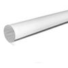 Solid Clear PMMA Acrylic Rod, 8–20 mm Diameter, 4/6/8/10/12 in Lengths, 1 Piece (20 × 200 mm) view 1