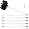 Adjustable Chimney Cleaning Brush Set with Flexible Rods view 1